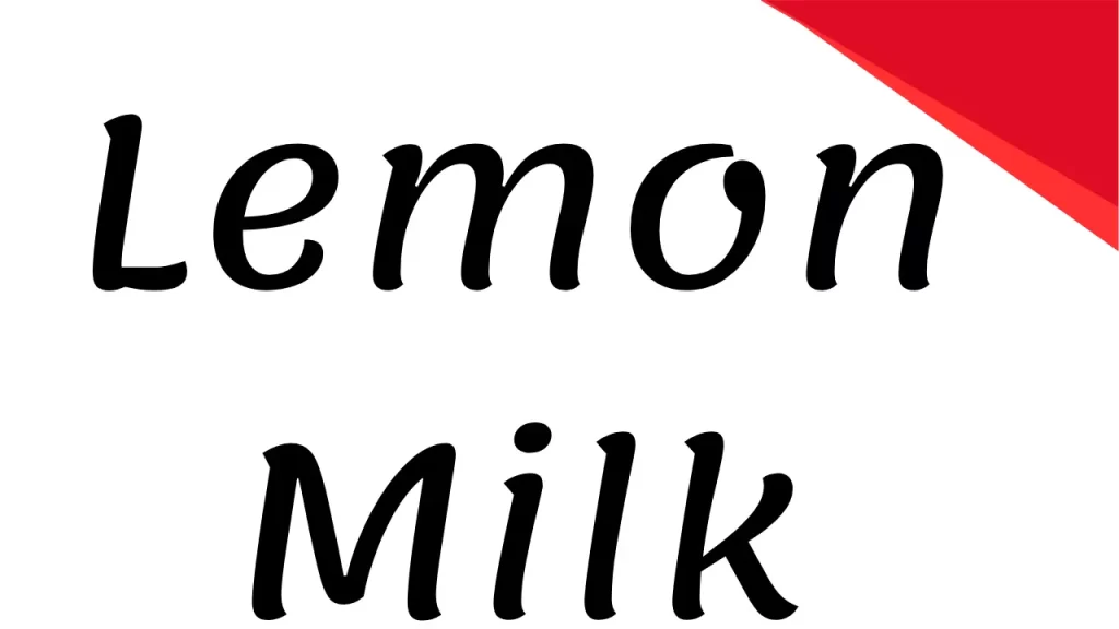 Lemon Milk Font Capcut