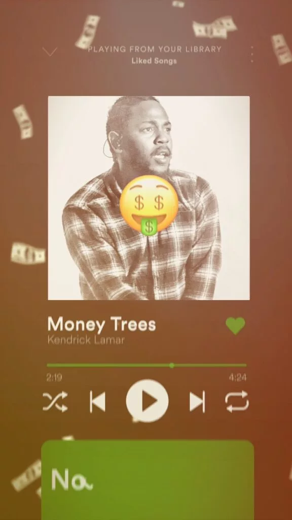 Money Trees Capcut Templates
